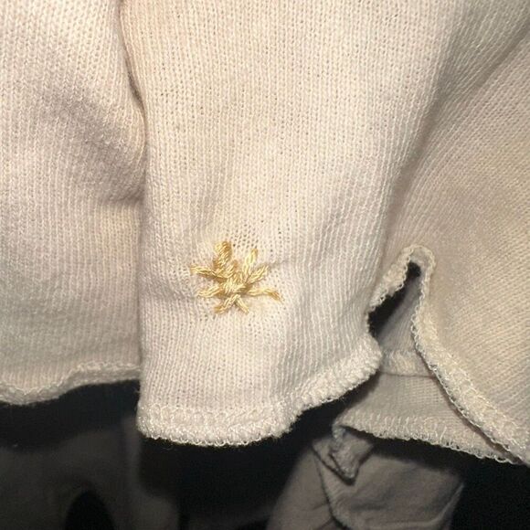 We the Free Henley cream fitted S long sleeve top - Picture 4 of 4